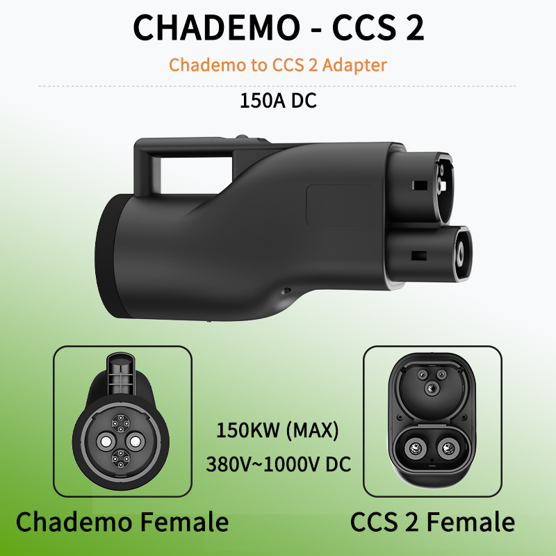 Bộ chuyển đổi sạc xe điện WUFE - đánh giá và giá Gb/T To Ccs2 200A Fast Charging Adapter