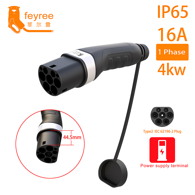 feyree Type2 Male Plug EV Char - đánh giá và giá Ev Charger Adapter