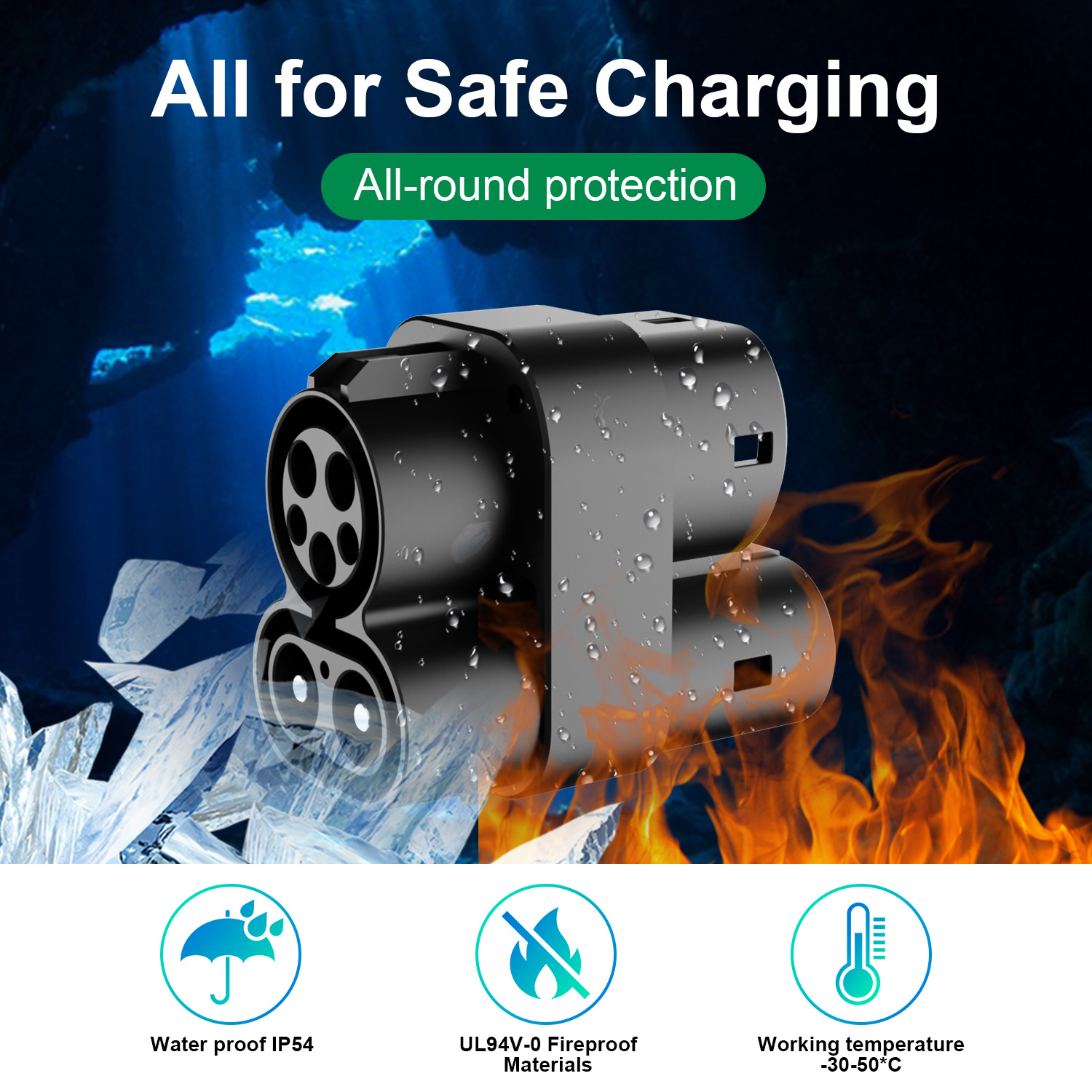 Isigma,CCS1 to CCS2 DC only Ch - đánh giá và giá Ccs2 To Ccs1 Fast Charge Adapter 250Kw