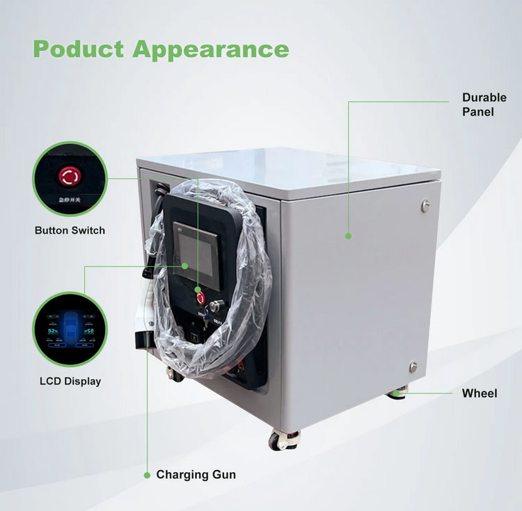 BAITU 20KW Single Portable DC  - đánh giá và giá Ev Charger