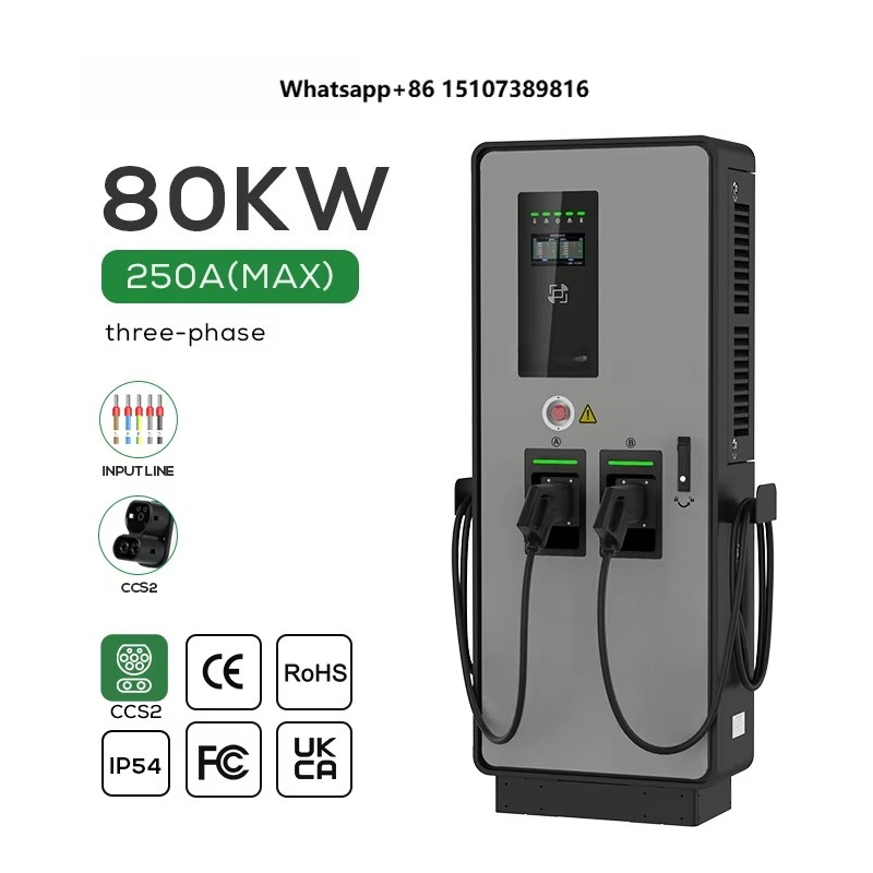 Dual  Dc Ev Charger 40kw 80kw  - đánh giá và giá Ev Charging Pile